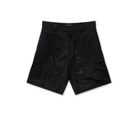 OLLY SHINDER / OLLY01-SO02-BLACK / VEINS SPORTS SHORTS
