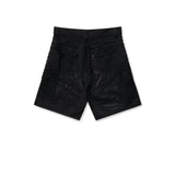 OLLY SHINDER / OLLY01-SO02-BLACK / VEINS SPORTS SHORTS