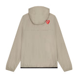 PLAY CDG x K-WAY UNISEX JACKET Leon Half Zip - Beige