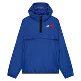 PLAY CDG x K-WAY UNISEX JACKET Leon Half Zip - Blau