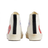 Comme des Garçons x CONVERSE  PLAY  Chuck Taylor'70 / High Top / Cremefarben