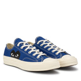 PLAY Comme des Garçons x CONVERSE ChuckTaylor'70 / Low Top / Blue