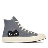 PLAY Comme des Garçons x CONVERSE ChuckTaylor'70 / High Top / Grey