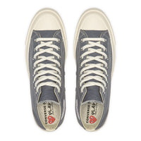 Comme des Garçons x CONVERSE PLAY ChuckTaylor'70 / High Top / Grau