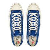 CDG PLAY x CONVERSE Chuck Taylor'70 High Top / Blau