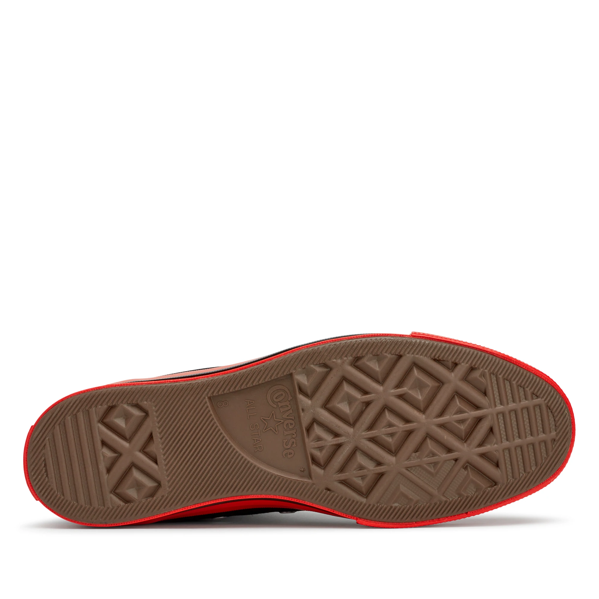 Black and red leather converse shop