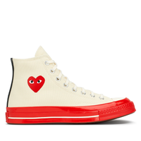 CDG PLAY x CONVERSE Chuck Taylor'70 Red Sole / High Top / Weiss