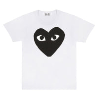 T-Shirt Tshirt Tee rotes Herz red heart logo emblem patch Comme des Garcons Commes des Garcon Comme de Garcons Comme de Garcon Comm des Garcons