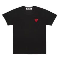 T-Shirt Tshirt Tee rotes Herz red heart logo emblem patch Comme des Garcons Commes des Garcon Comme de Garcons Comme de Garcon Comm des Garcons