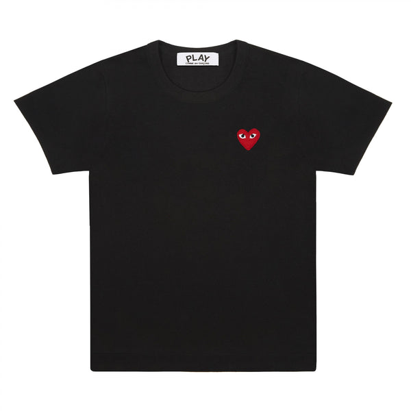 T-Shirt Tshirt Tee rotes Herz red heart logo emblem patch Comme des Garcons Commes des Garcon Comme de Garcons Comme de Garcon Comm des Garcons