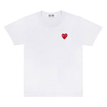 T-Shirt Tshirt Tee rotes Herz red heart logo emblem patch Comme des Garcons Commes des Garcon Comme de Garcons Comme de Garcon Comm des Garcons