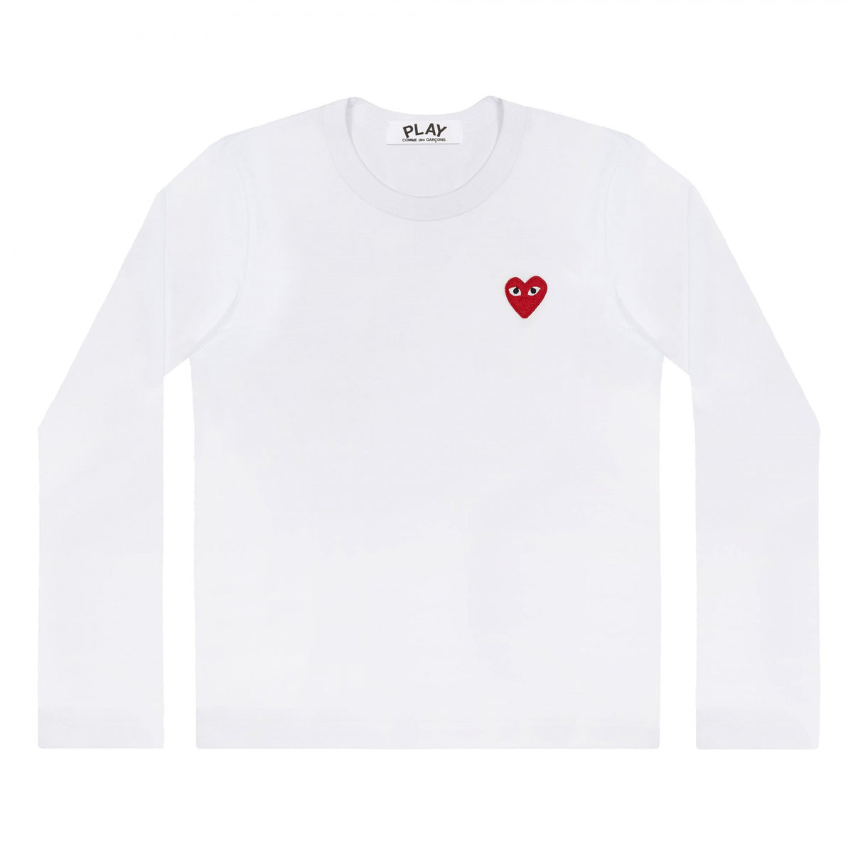 Comme Des Garcons Play Many Heart Short Sleeve T Shirt Unisex Tees 100353813gry
