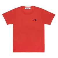 T-Shirt Tshirt Tee rotes Herz red heart logo emblem patch Comme des Garcons Commes des Garcon Comme de Garcons Comme de Garcon Comm des Garcons