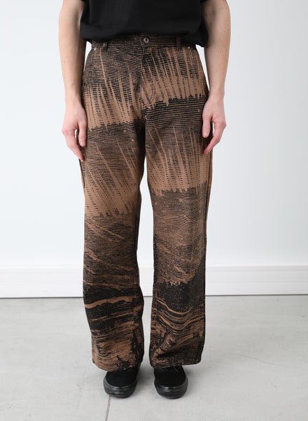 RASSVET / PACC11P003-1 / MEN SKAZKA BAGGY CANVAS TROUSERS