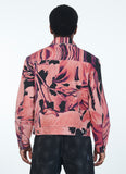 RASSVET / PACC12J001-1 / FLOWER PRINT DENIM JACKET