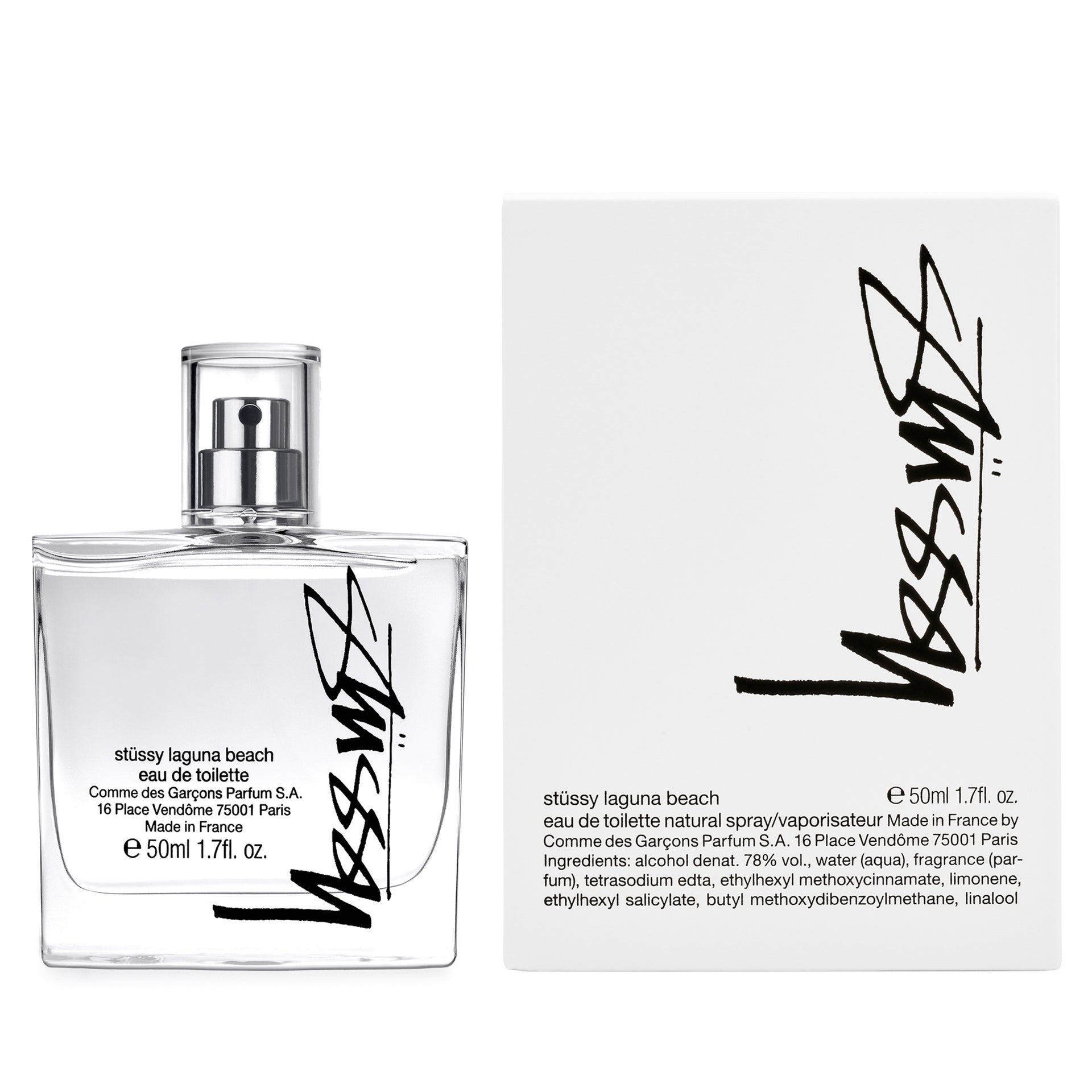 COMME des GARÇONS STÜSSY LAGUNA BEACH Eau de Toilette 50ml – COMME