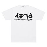 Play Comme des Garçons T-shirt mit Logodruck