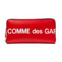 CDG Huge Logo Wallet - Red / SA0110HL