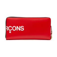 CDG Huge Logo Wallet - Red / SA0110HL