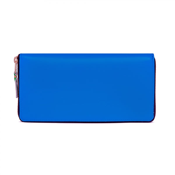 CDG Super Fluo Wallet - Blue / SA0110SF