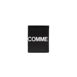 CDG Huge Logo Wallet - Black / SA0641HL