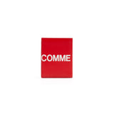 CDG Huge Logo Wallet - Red / SA0641HL
