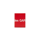CDG Huge Logo Wallet - Red / SA0641HL