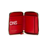 CDG Huge Logo Wallet - Red / SA2100HL