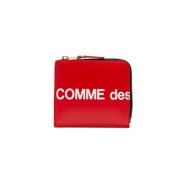 CDG Huge Logo Wallet - Red / SA3100HL