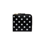 CDG Polka Dot Wallet - Black / SA3100PD