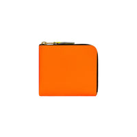 CDG Super Fluo Wallet - Light Orange/Pink / SA3100SF
