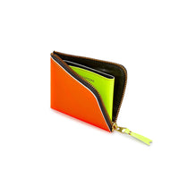 CDG Super Fluo Wallet - Light Orange/Pink / SA3100SF