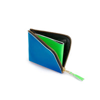 CDG Super Fluo Wallet - Orange/Blue / SA3100SF