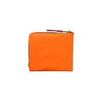 CDG Super Fluo Wallet - Yellow/Light Orange / SA3100SF