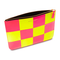 CDG Fluo Squares Wallet - Yellow/Pink / SA5100FS