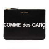 CDG Huge Logo Wallet - Black / SA5100HL