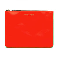 CDG Super Fluo Wallet - Green/Orange / SA5100SF