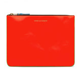 CDG Super Fluo Wallet - Green/Orange / SA5100SF
