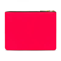 CDG Super Fluo Wallet - Light Orange/Pink / SA5100SF