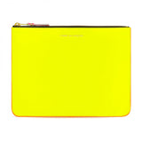 CDG Super Fluo Wallet - Yellow/Light Orange / SA5100SF