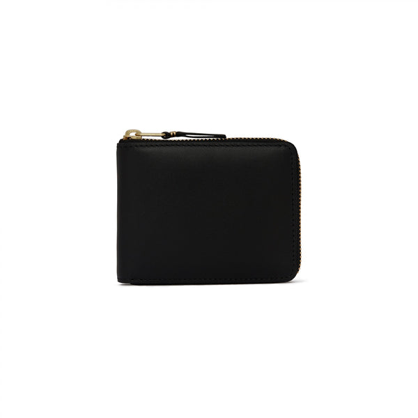 Comme Des Garçons - Petit porte-cartes zippé noir - allanjoseph