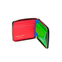 CDG Super Fluo Wallet - Blue / SA7100SF