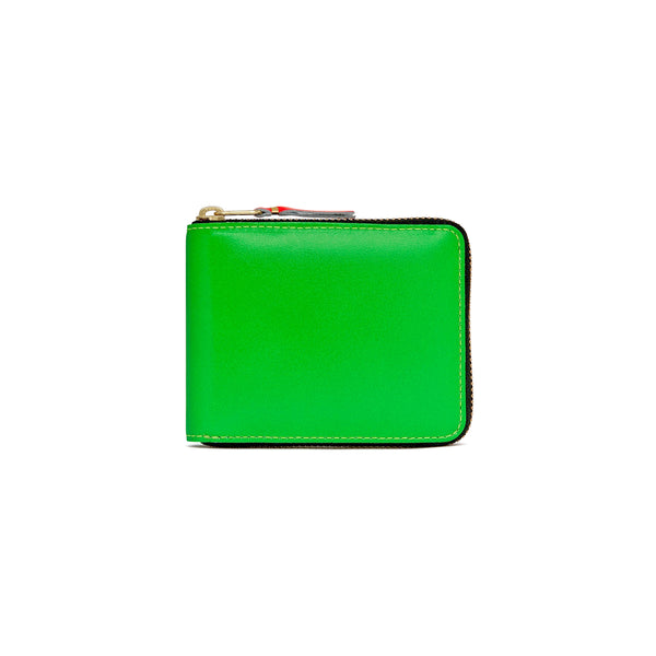 CDG Super Fluo Wallet - Green / SA7100SF