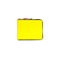 CDG Super Fluo Wallet - Yellow / SA7100SF