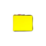 CDG Super Fluo Wallet - Yellow / SA7100SF