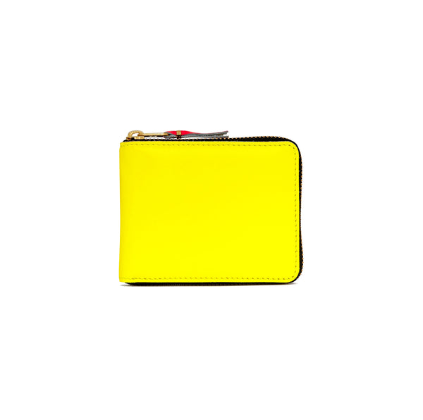 CDG Super Fluo Wallet - Yellow / SA7100SF
