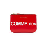 CDG Huge Logo Wallet - Red / SA8100HL