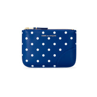 CDG Polka Dot Wallet - Blue / SA8100PD