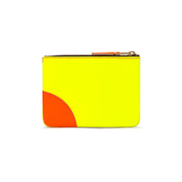 CDG Super Fluo Wallet - Pink/Yellow / SA8100SF