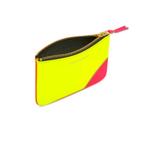 CDG Super Fluo Wallet - Yellow/Light Orange / SA8100SF